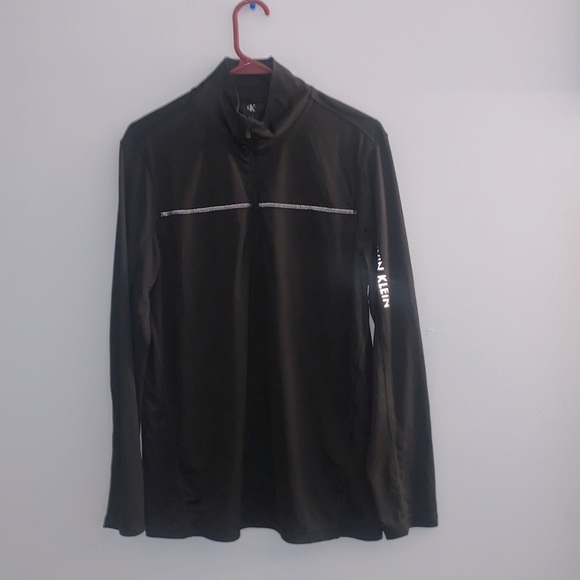 Calvin Klein polyester sweater w/ collar - Picture 1 of 1